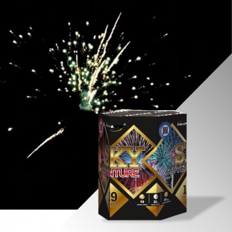 Πακέτο πυροτεχνημάτων Sky Adventure 19 βολών