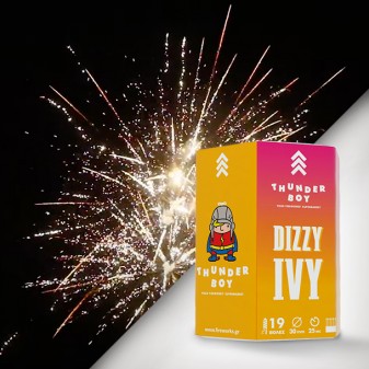 Πακέτο εναέριων πυροτεχνημάτων Dizzy Ivy 19 βολών