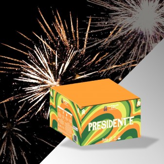 Πακέτο εναέριων πυροτεχνημάτων Presidente 144 βολών