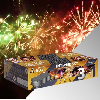 Πακέτο εναέριων πυροτεχνημάτων Intense Sky 200 βολές