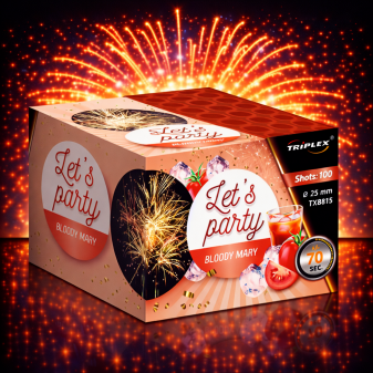Πακέτο πυροτεχνημάτων Bloody Mary 100 βολών