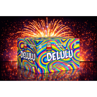 Πακέτο εναέριων πυροτεχνημάτων Delulu 97 βολών