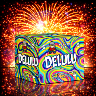 Πακέτο εναέριων πυροτεχνημάτων Delulu 97 βολών