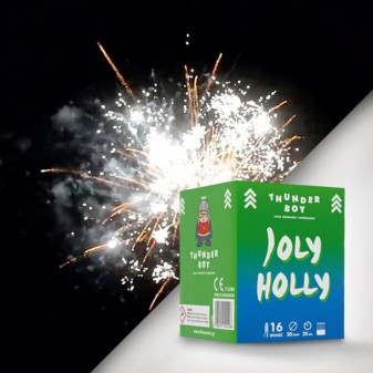 Πακέτο εναέριων πυροτεχνημάτων Joly Holly 16 βολών